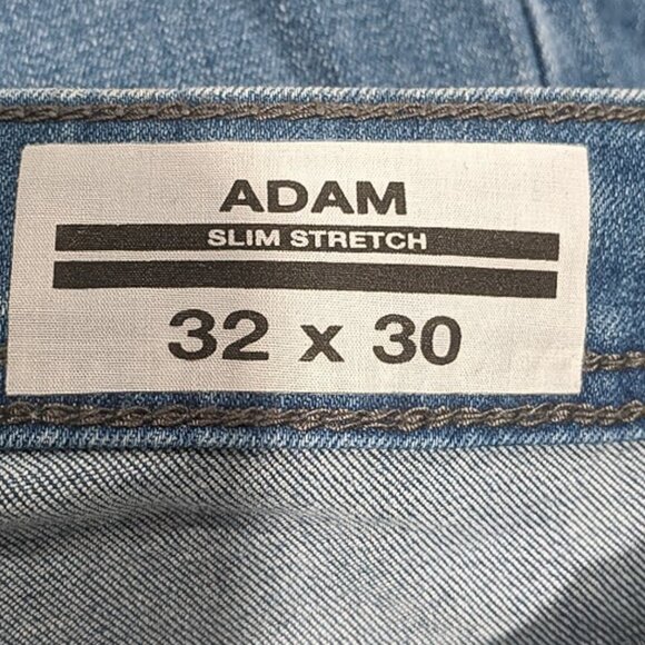 Buffalo David Bitton Adam Slim Stretch Jeans‎ Mens Blue Medium Wash - Picture 6 of 8